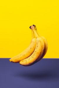 zielone banany zawierają składniki
